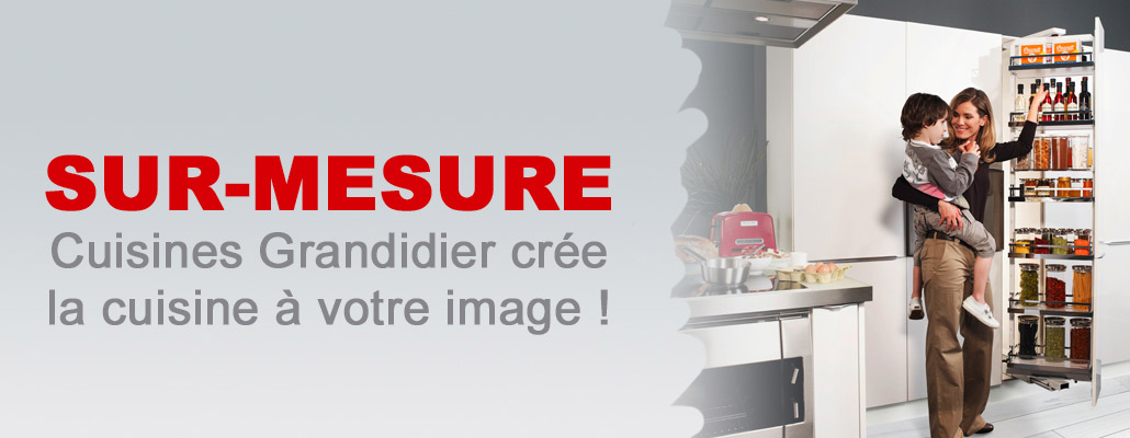 Une cuisine sur mesure, à votre image